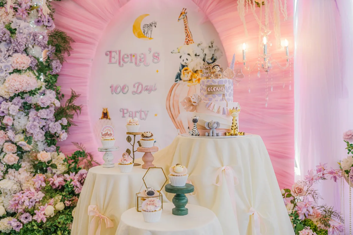 Elena's Elegant 100 Days Celebration