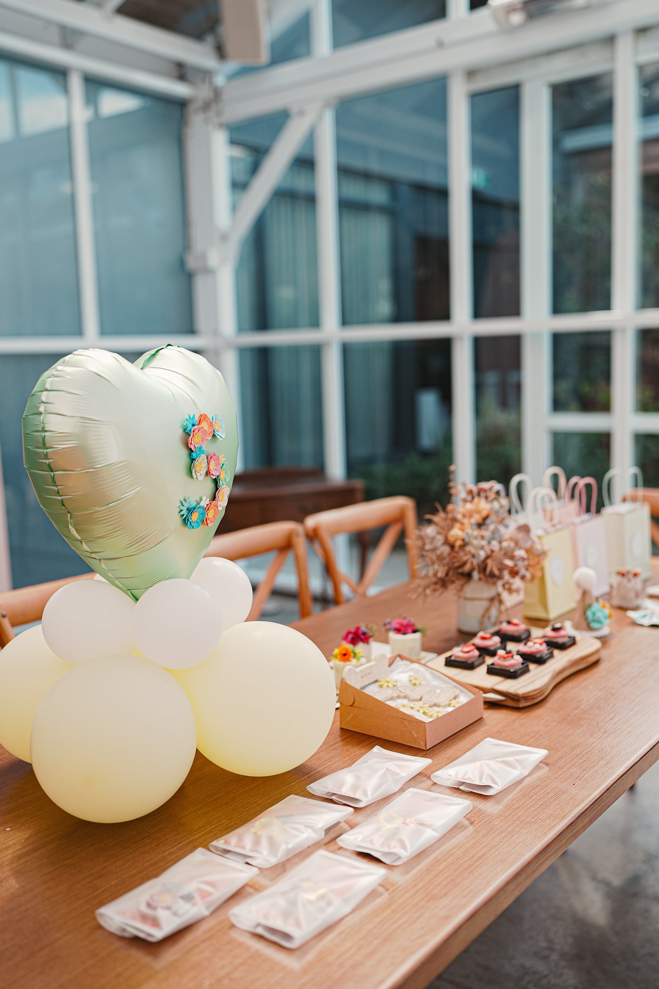 Mochi dog birthday party at pet-friendly Petit House venue