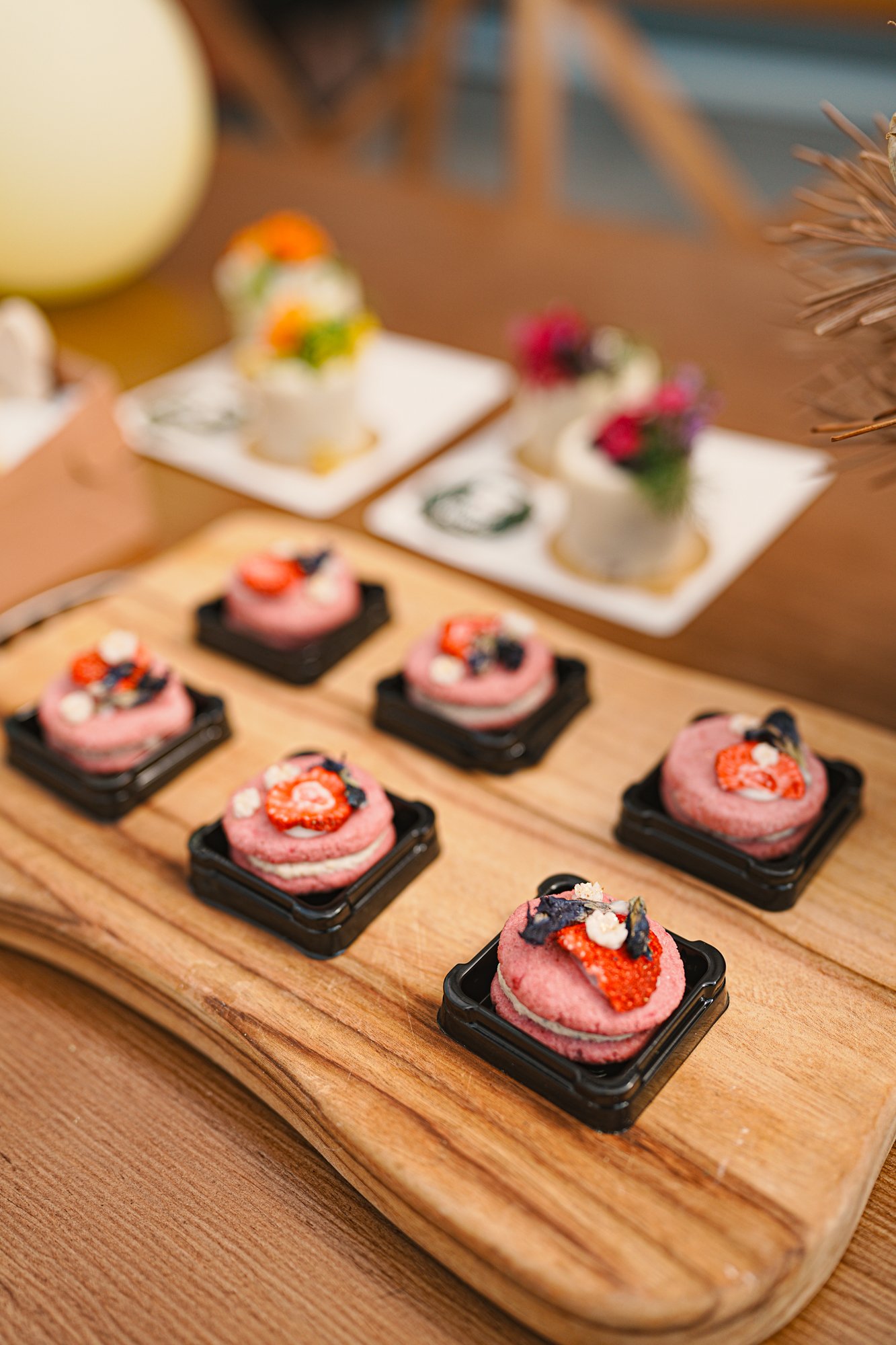 Mochi dog birthday party at pet-friendly Petit House venue